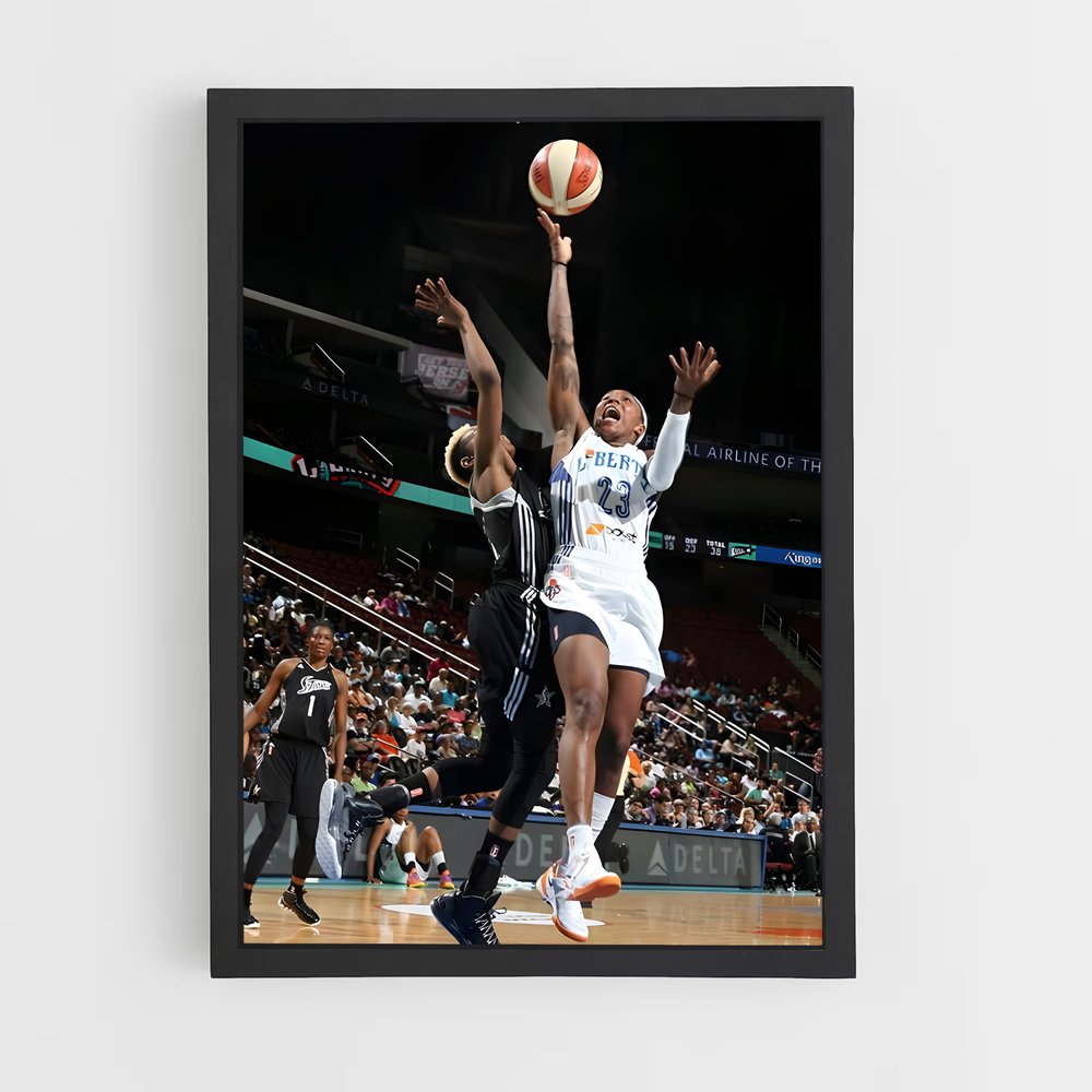 Poster Saut de Génie – affiche Basketball (vue 2)